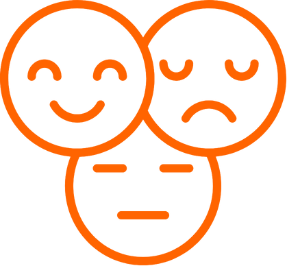 Ikona emocji - twarze